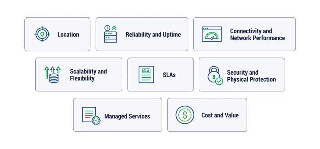 8 considerations to keep in mind when choosing a colocation provider